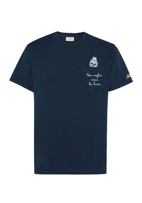 T-shirt Mc2 Saint Barth uomo Austin Luna watch blu MC2 SAINT BARTH | T-shirt | AUSTIN00039H61